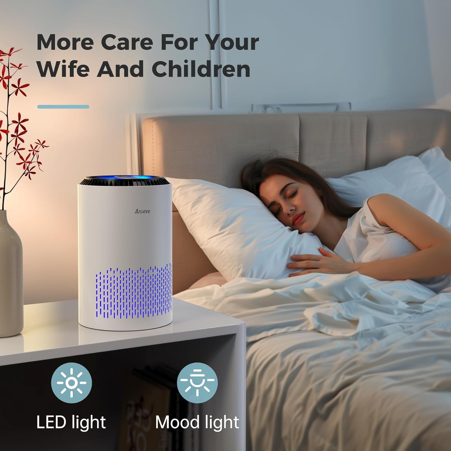 Portable Air Purifiers for Bedroom & Living Room