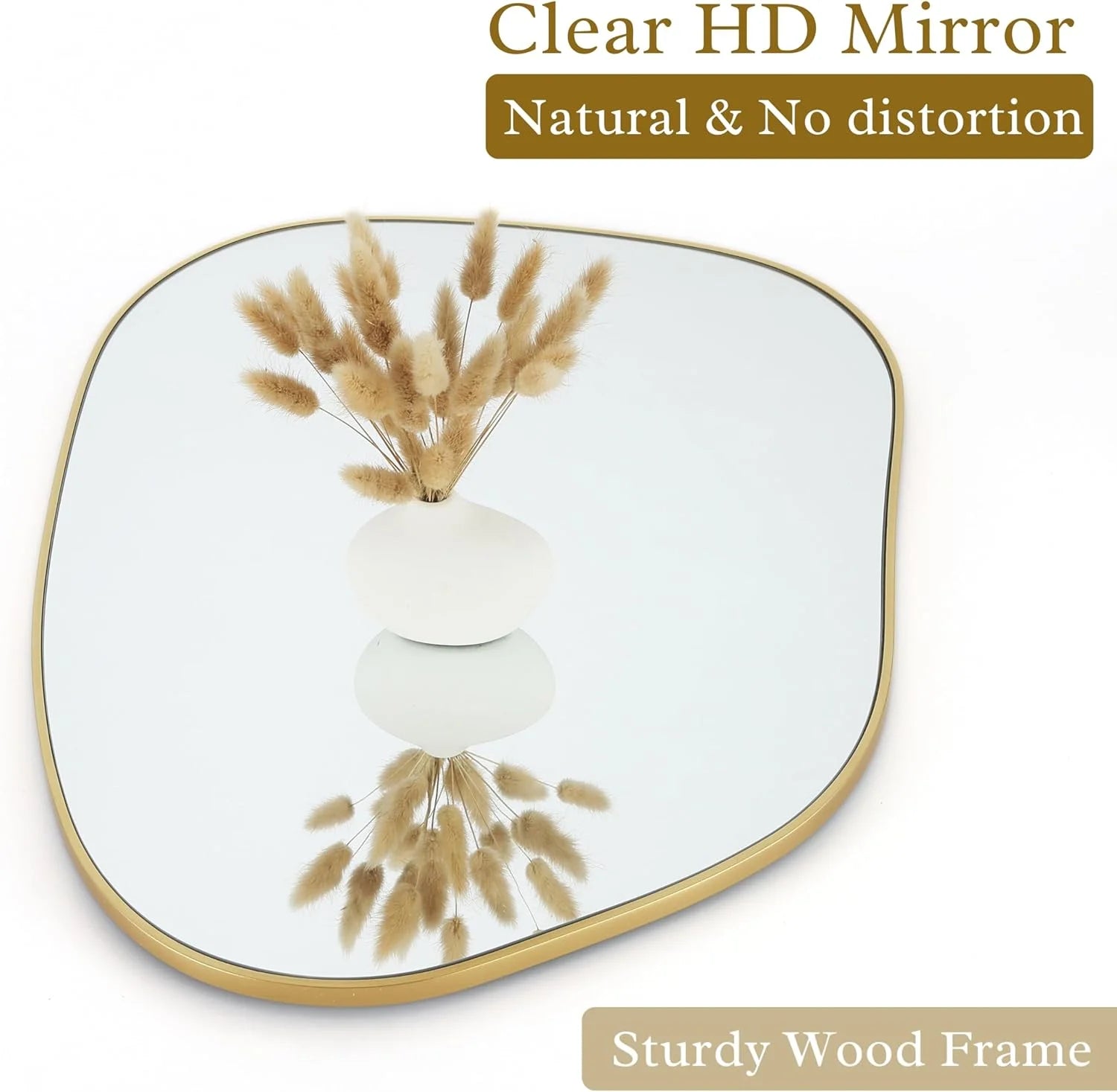 Irregular Wall Asymmetrical Mirror