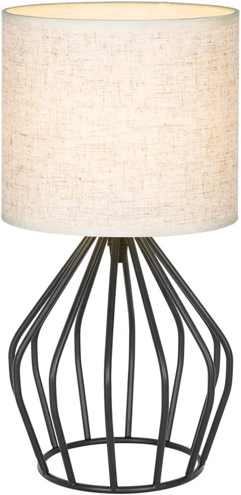 Vintage Nightstand Lamp for Bedroom Living Room