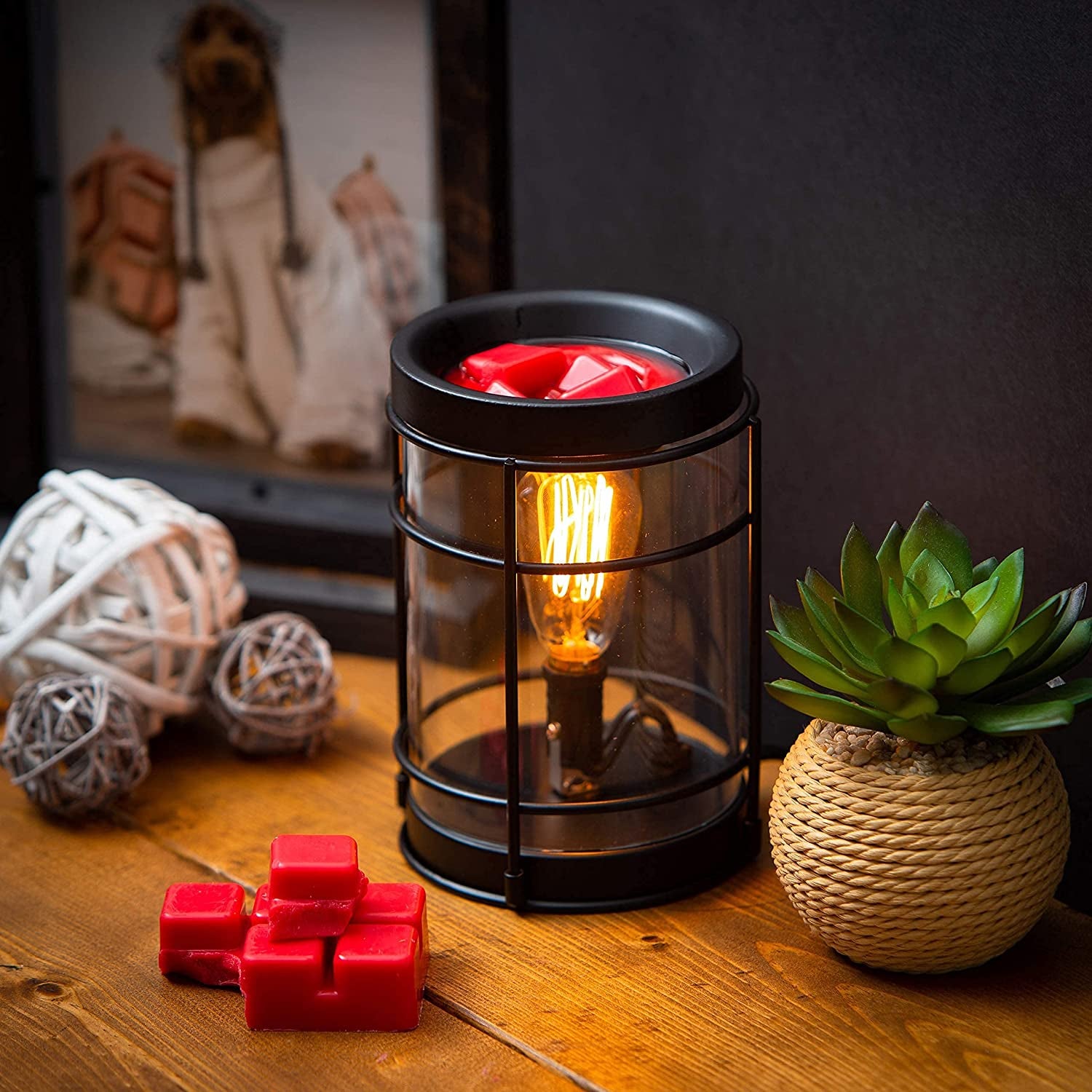 heated candle warmer
