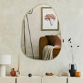 Irregular Wall Asymmetrical Mirror