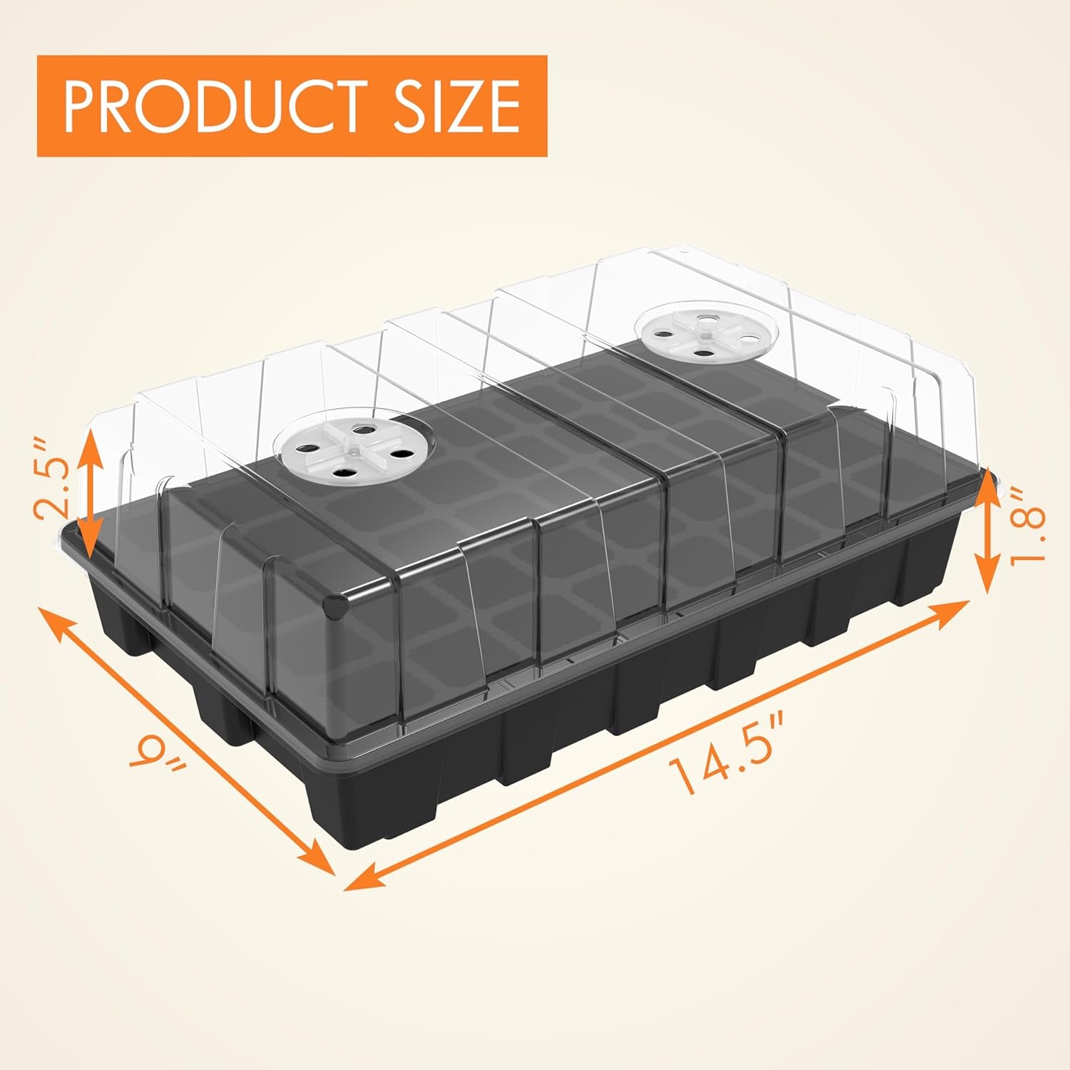 Seed Starter Plant Germination Trays Kits