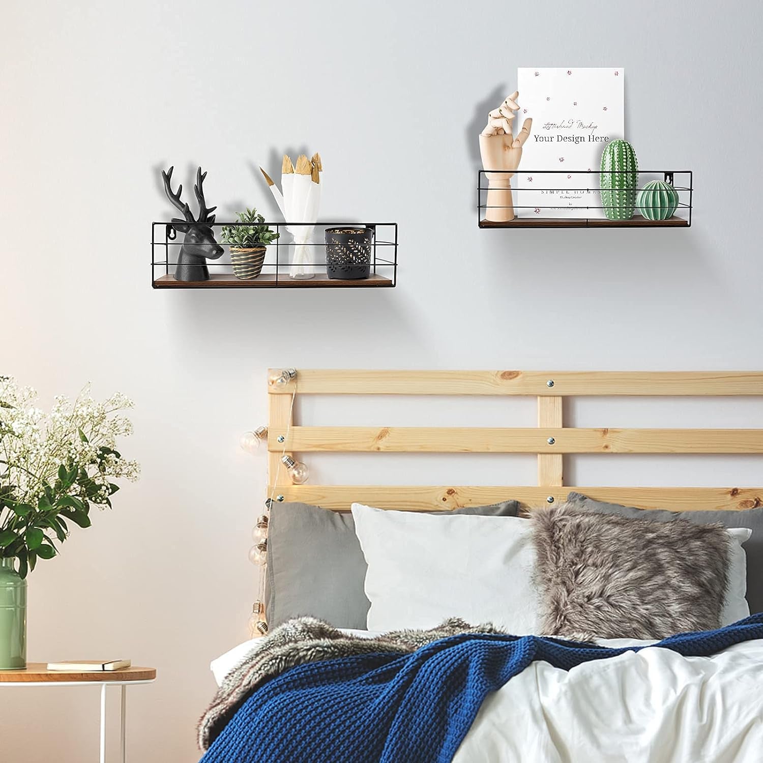 Floating Wall Mounted Storage Shelves