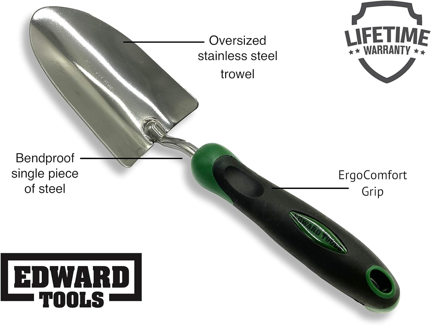 Heavy Duty Bend-Proof Garden Trowel