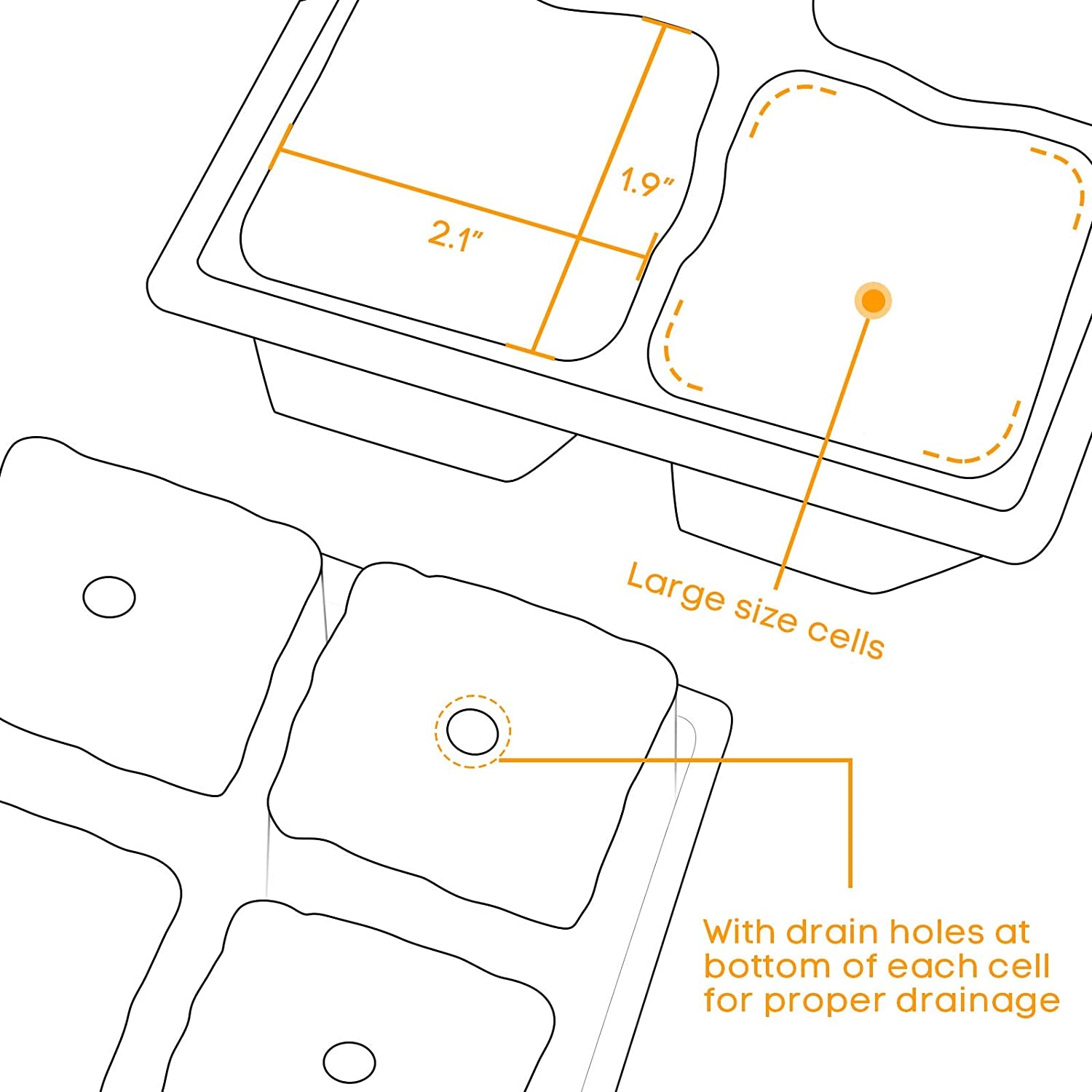 Seedling Trays Seed Starter Kit