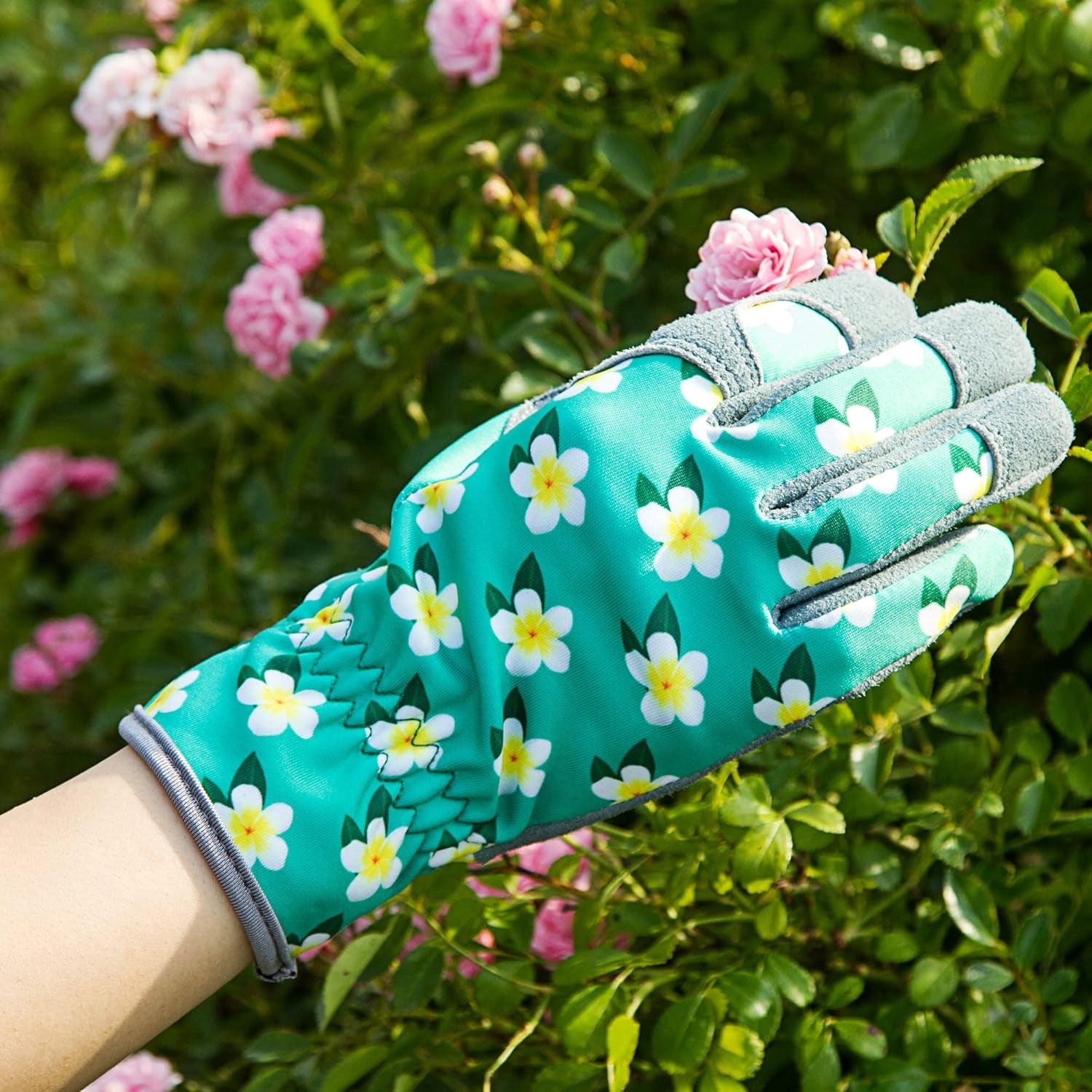 Deerskin Suede Leather Gardening Gloves